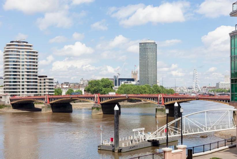 London Eye View Apartment Londres Exterior foto